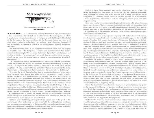 Edgar Allan Poe Collection (Short Stories)