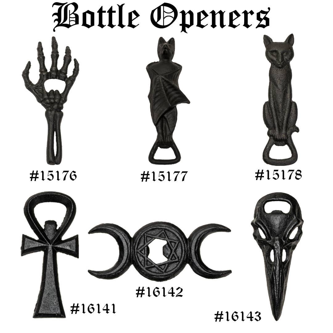 Black Cat Bottle Opener