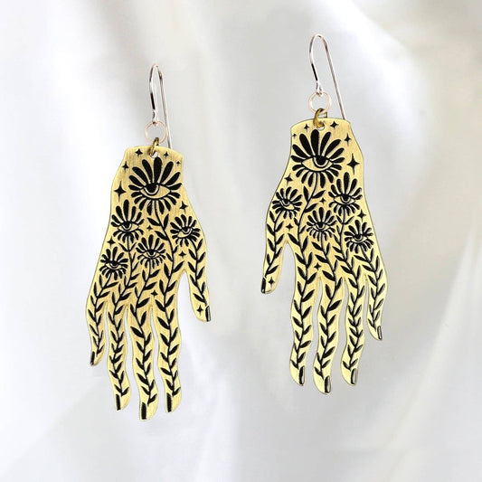 Natura Earrings by While Odin Sleeps