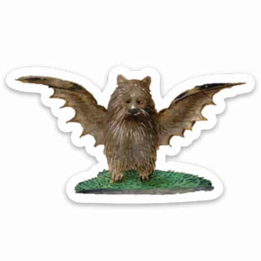 Medieval Marginalia Winged Beaver Vinyl Sticker