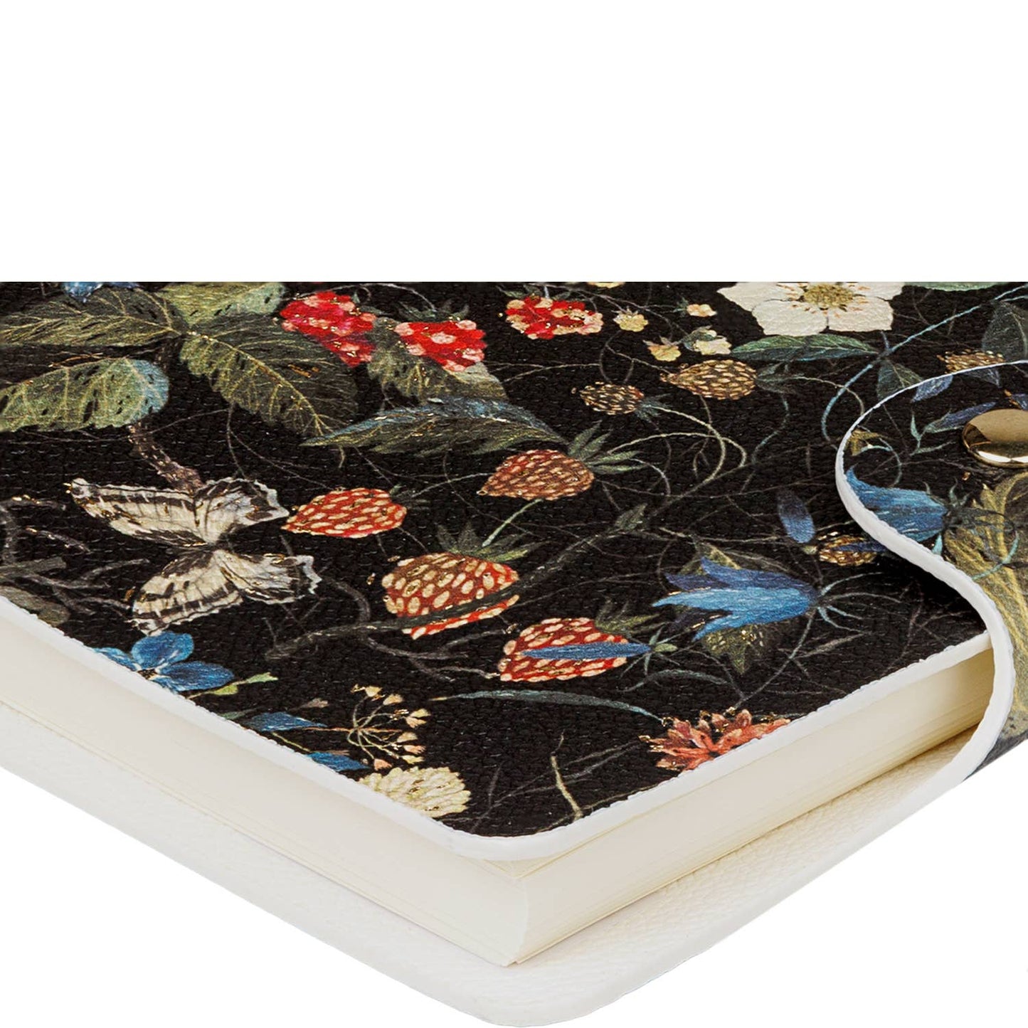 Forest Flowers Snap Close Diary