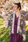 Make A Wish Pixie Duster Cropped Kimono w/ Wishbone Dandelion