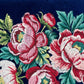Peony - Prosperity Embroidered Velvet Everything Pouch