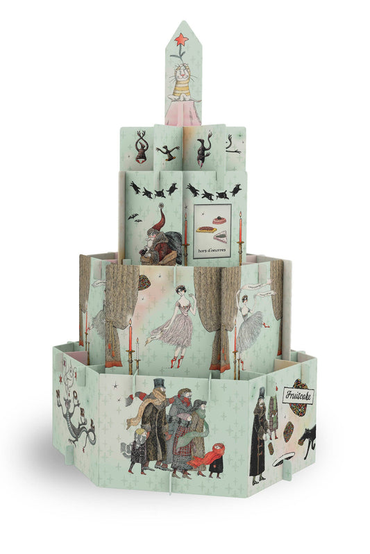 Edward Gorey's Eclectic Christmas Decor