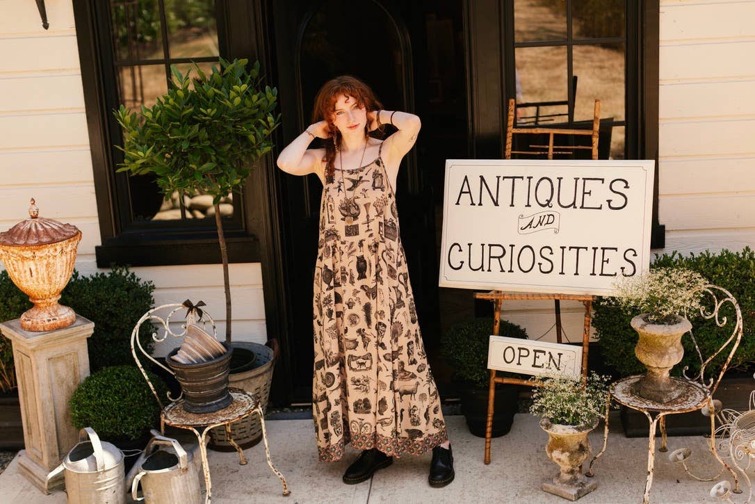 Curiosities Bohéme Maxi Slip Dress