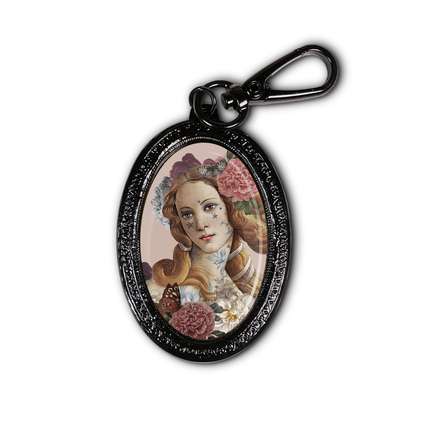 Venus Black Keychain by Voglio Bene