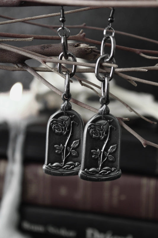 Dusted Rose Earrings by The Pretty Cult