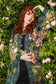 The Daydreamer Matinée Duster Kimono w/ Roses & Rabbits