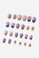 CLAUDE MONET WATER LILIES - SHORT OVAL PRESS-ON NAILS
