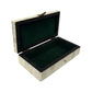 William Morris Tulip Printed Jewelry Storage Bone Box