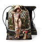 Saint Sebastian Tarot Drawstring Bag by Voglio Bene