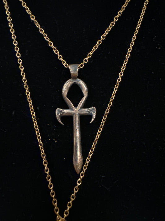 Bronze ankh necklace by Julian the 2nd