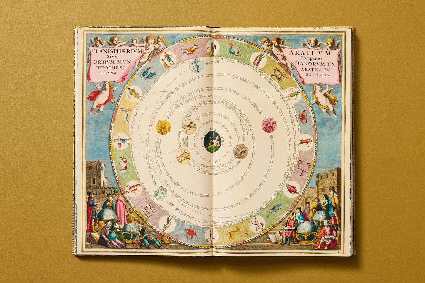 Cellarius Atlas (German, French, English)