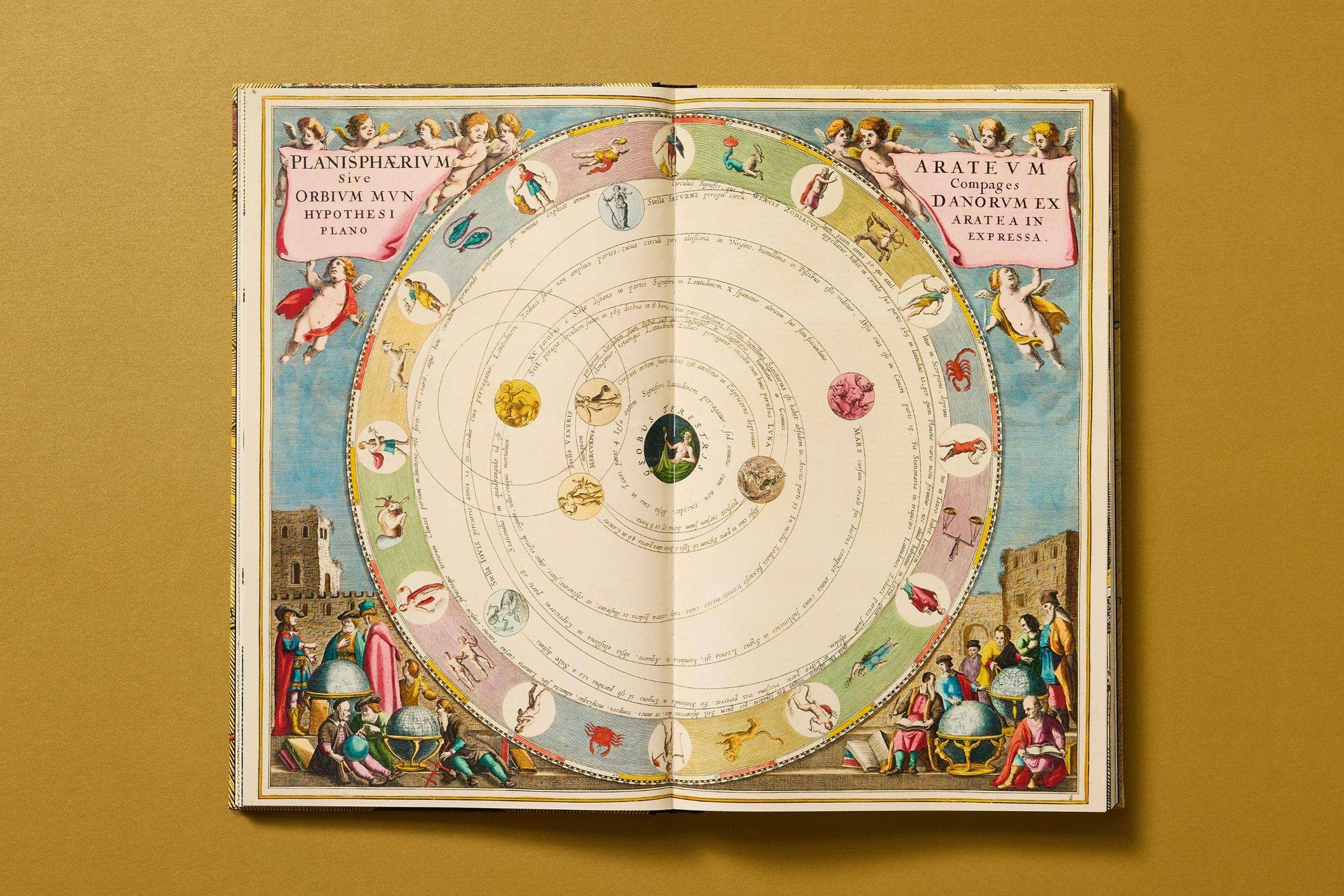 Cellarius Atlas (German, French, English)