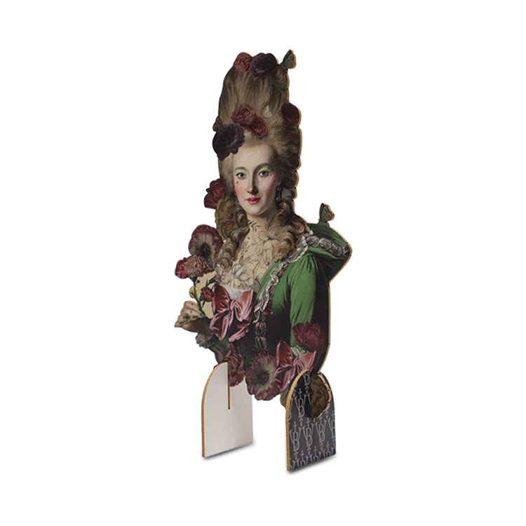 Marie-Antoinette Silhouette Bookmark