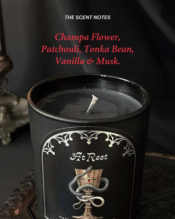 At Rest ~55 Hour Candle by Graveyard Wanders
