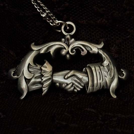 Carved in Stone- Clasping Hands