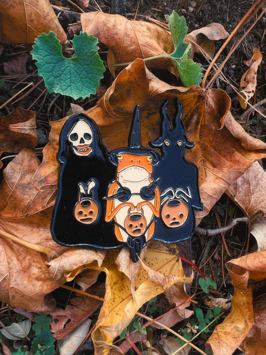 We Are The Treats Enamel Pin by Bill Crisafi