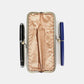 Burnout Velvet Fern Green Duo Pen Case