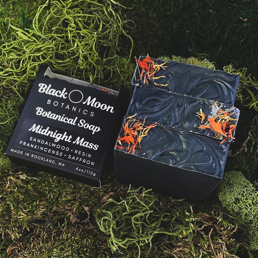 Midnight Mass Botanical Soap - Black Moon Botanics