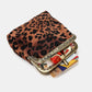 Leopard Classic Double Kiss Clasp Coin Purse