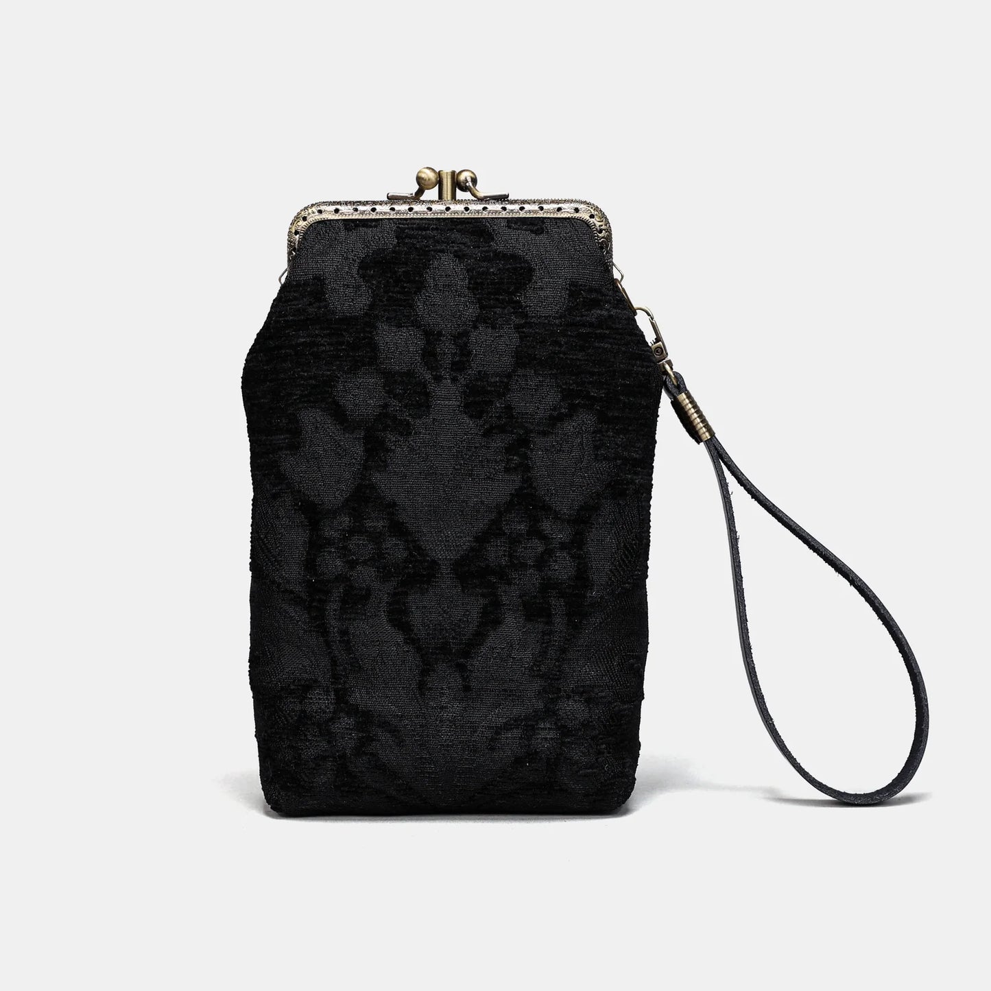 Victorian Blossom Black/Black Carpet Phone Case