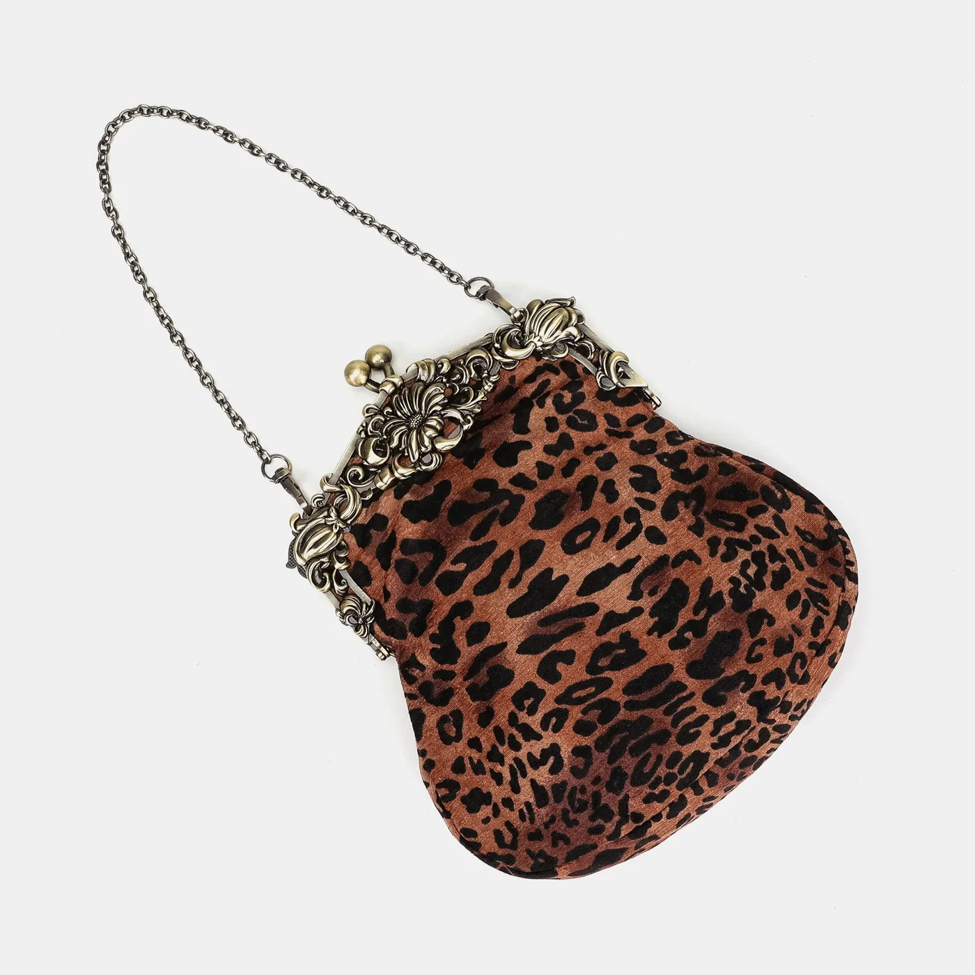 Leopard Classic Chatelaine Purse Large
