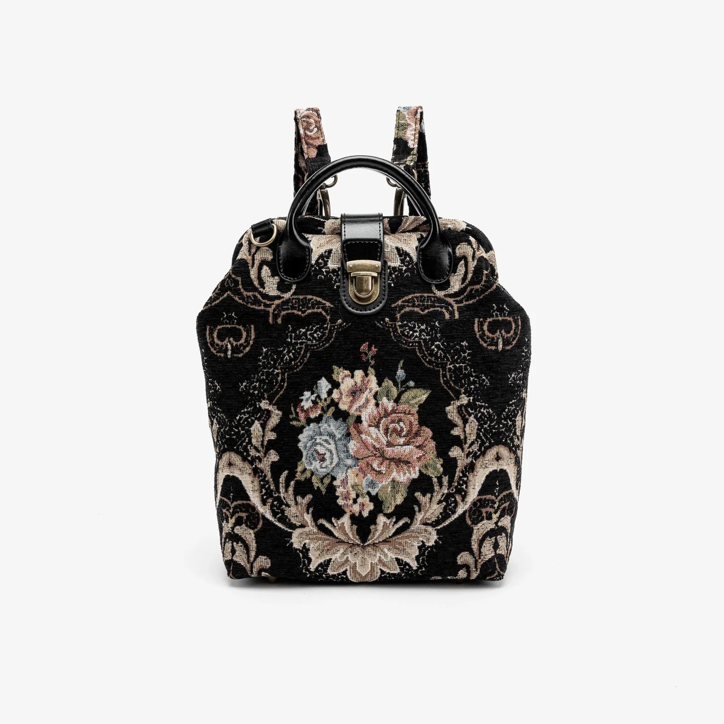 Floral Black Everyday Backpack