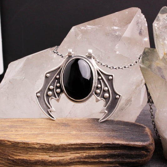 Winged Prophetess Necklace by Acid Queen Jewelry