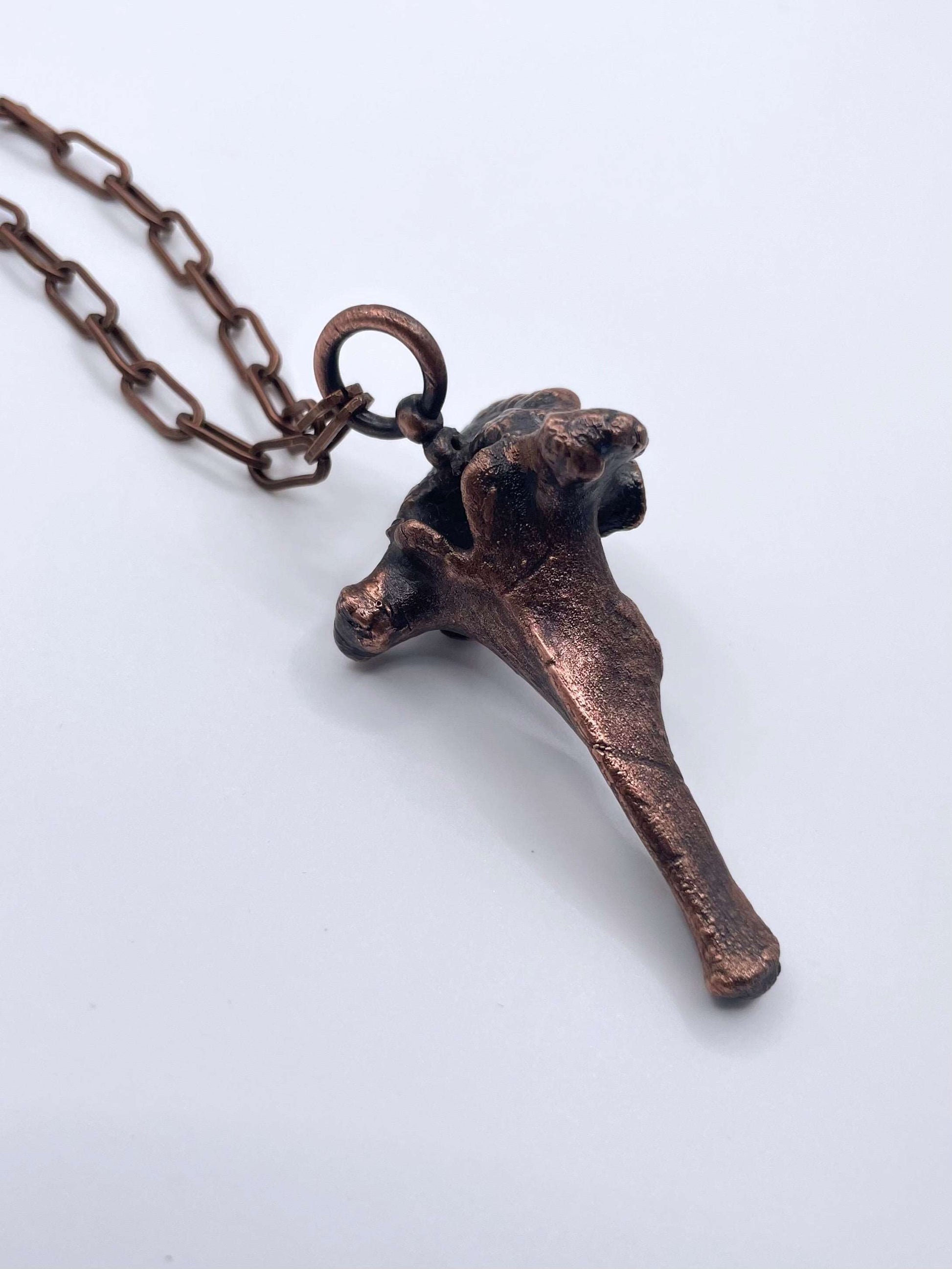 Ethically Sourced Bone and Copper Necklace by Inex Jewelry