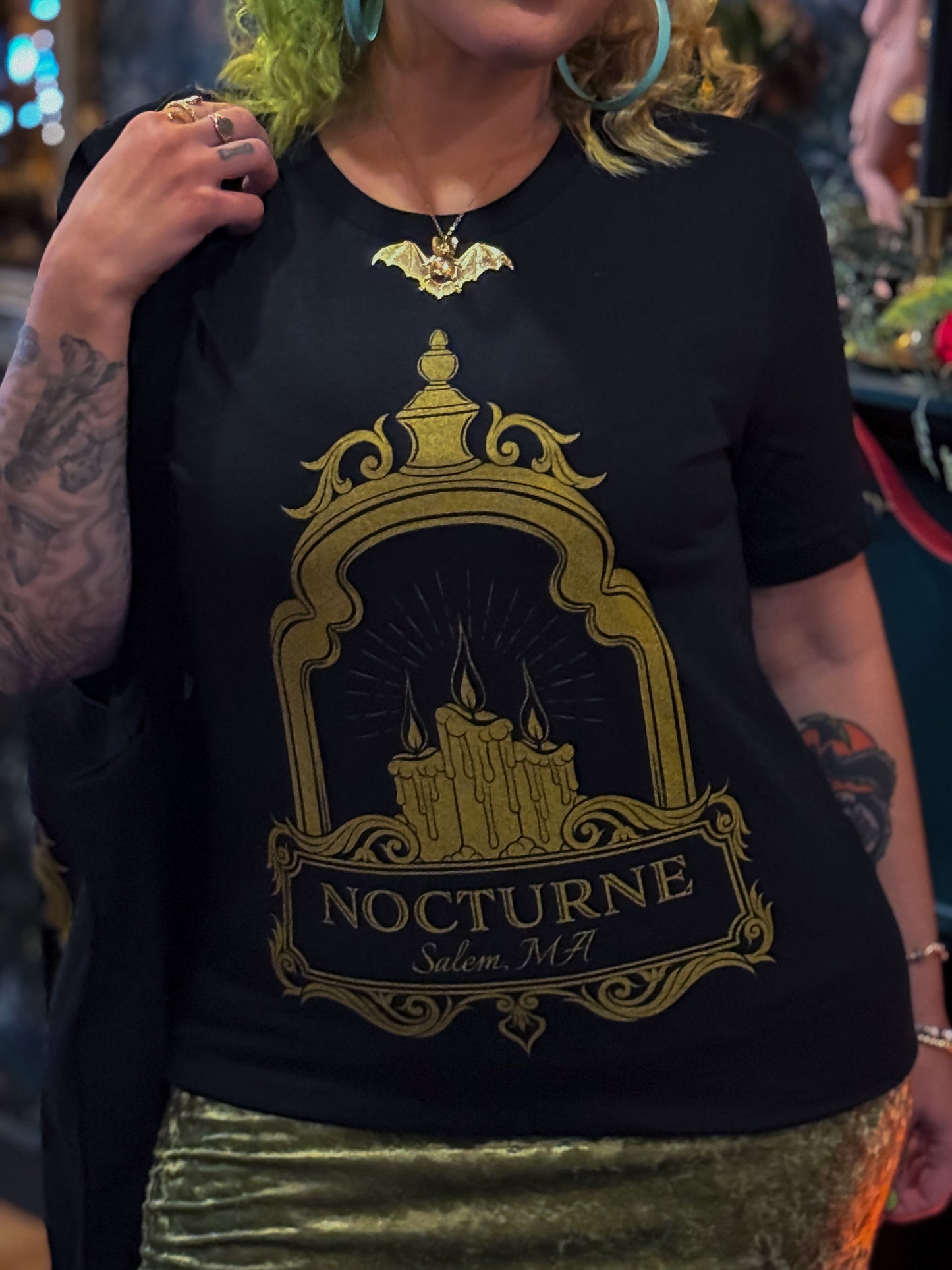 The Nocturne Lantern Logo Tee