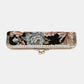 Floral Black Duo Pen Case