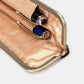 Floral Black Duo Pen Case