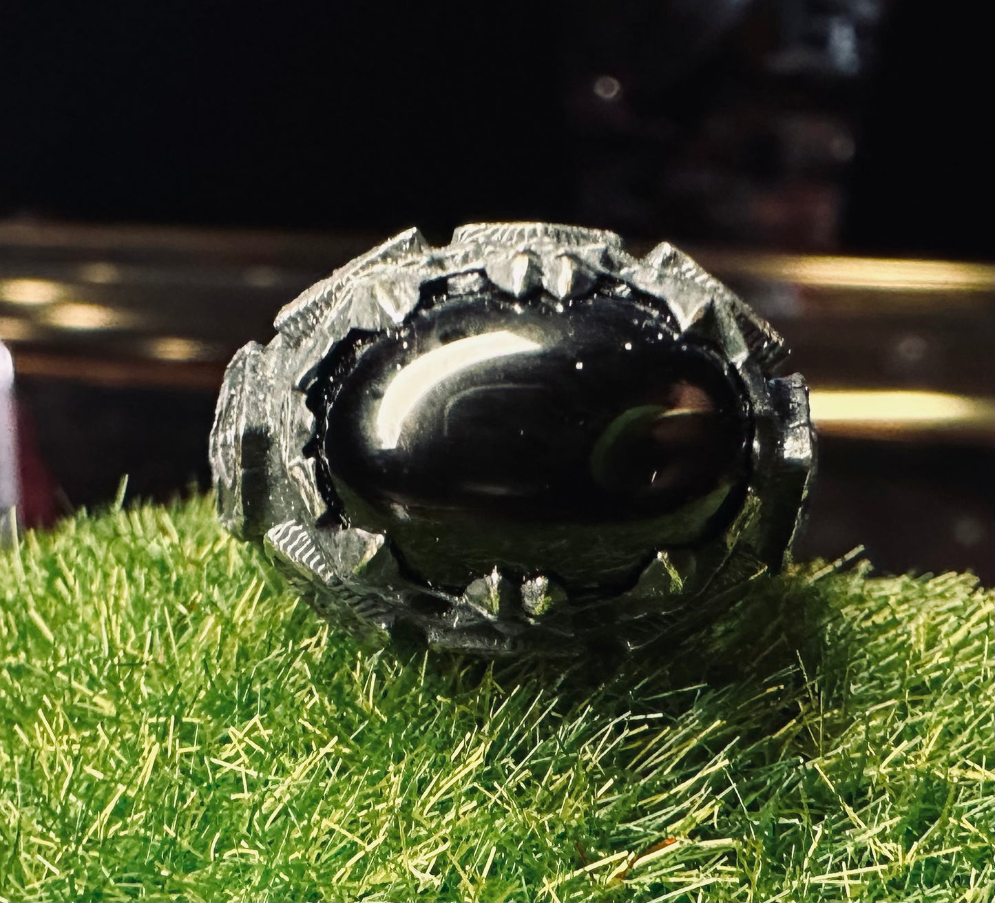 Crypt of Kings Onyx Ring In Sterling Silver by Julian the 2nd