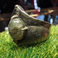 Witch’s Ring Labradorite Ring In White Bronze by Julian the 2nd