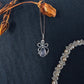 Small Pink Chalcedony Death by Ribbons Pendant by Uneven Creations x Olivia Faust
