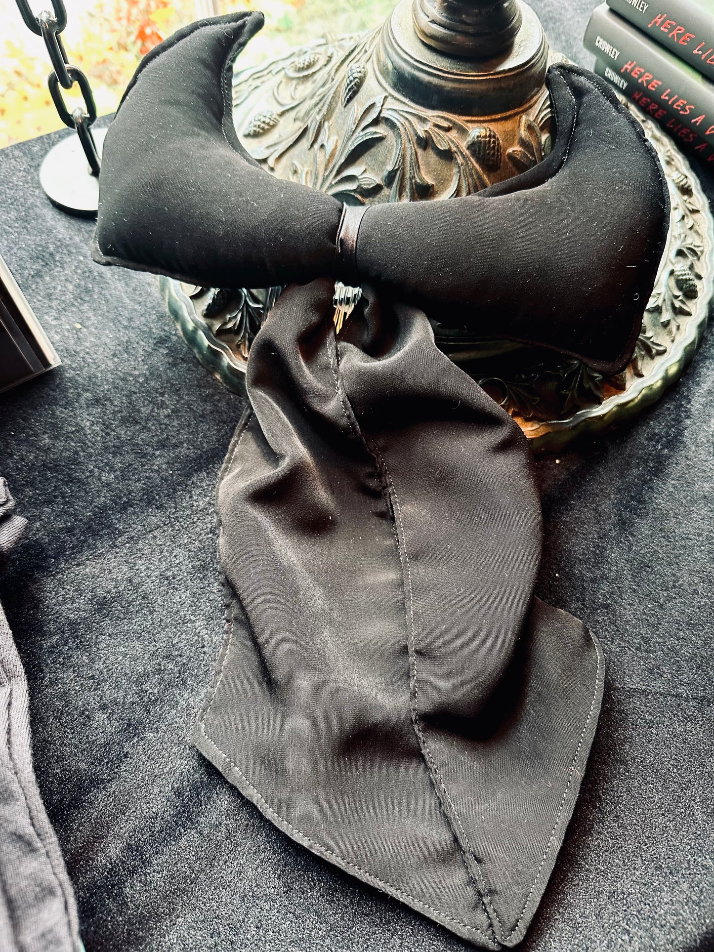 Devil Horn Hair Bows by Dirty Pillows