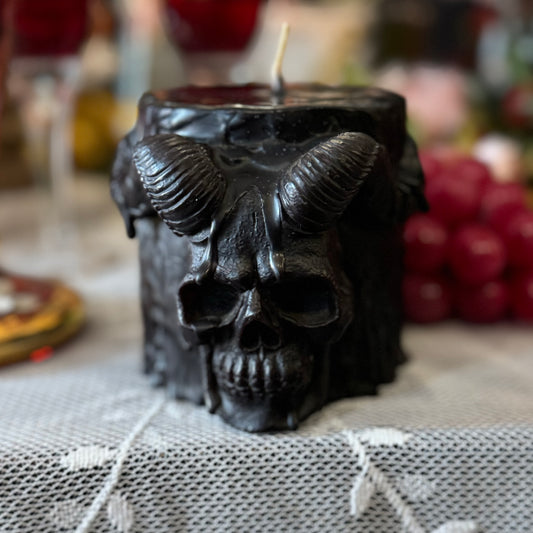 Demonic Horned Candle