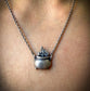 Cauldron & Smoke Witchy Pendant by Uneven Creations