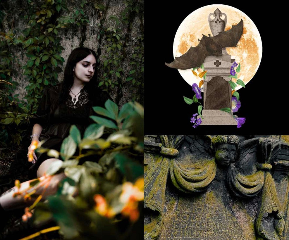 Moonlit Mausoleum ~ Perfume Mist (Moss & Sweet Grass) by Graveyard Wanders