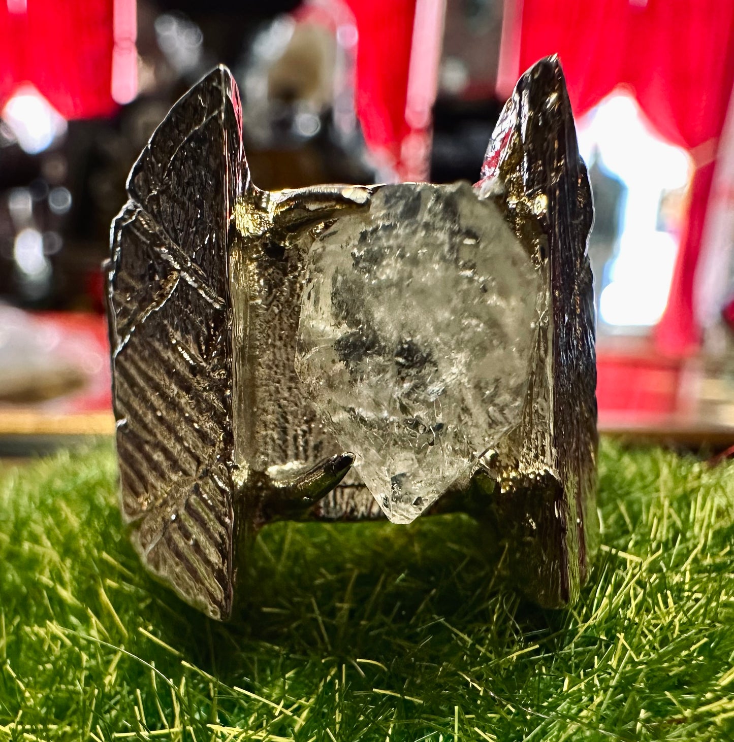 White Bronze Paladin’s Curse Ring Collection by Julian the 2nd