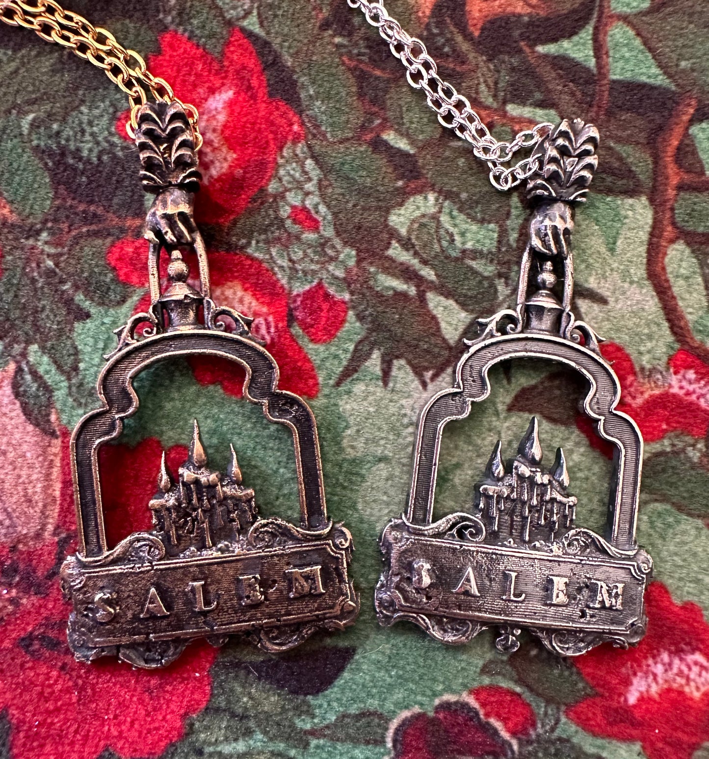 Handcrafted Salem Pendant – A Tribute to Witch City - by Julian the 2nd