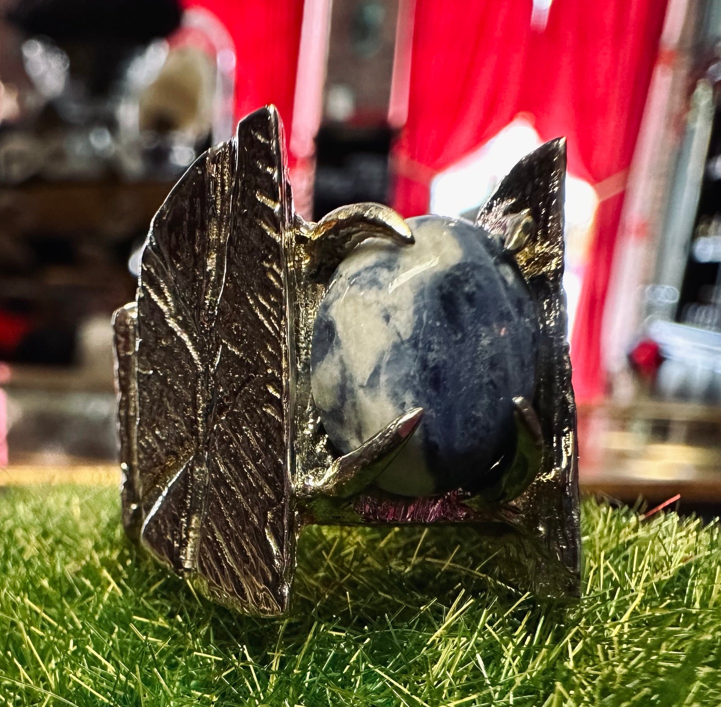 White Bronze Paladin’s Curse Ring Collection by Julian the 2nd