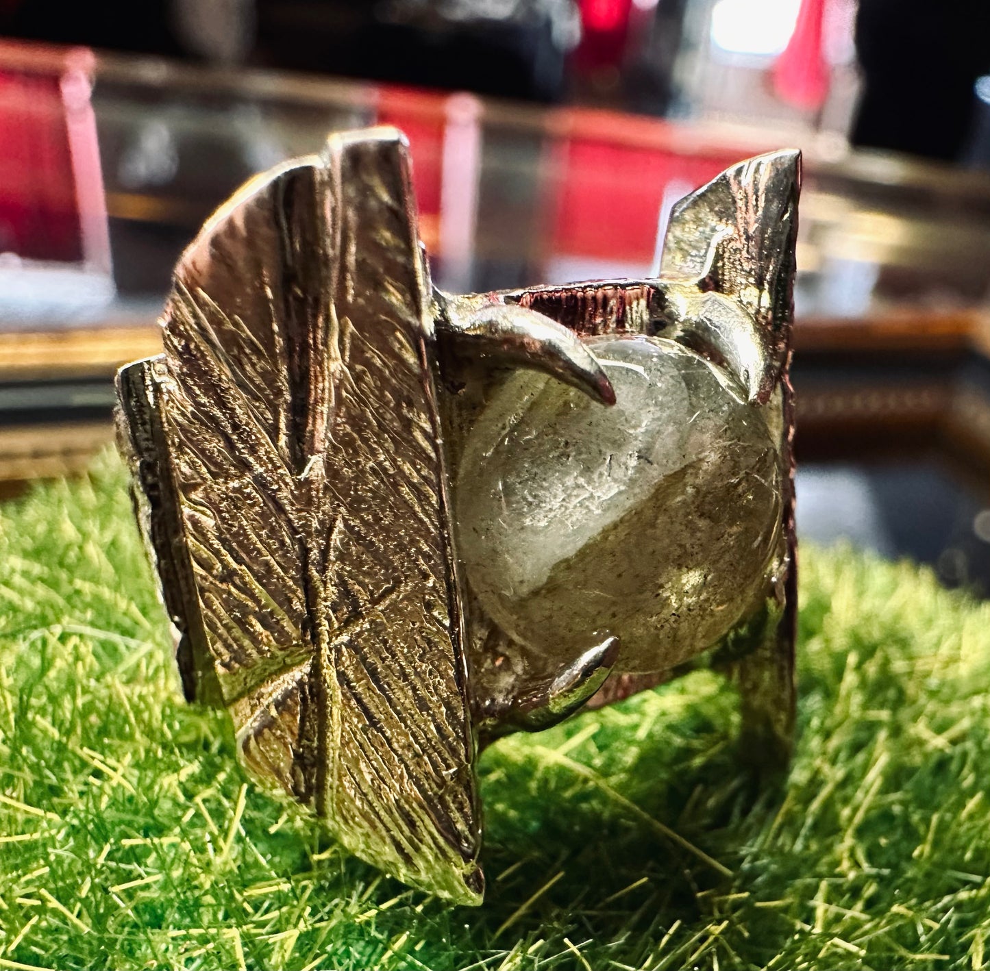 White Bronze Paladin’s Curse Ring Collection by Julian the 2nd
