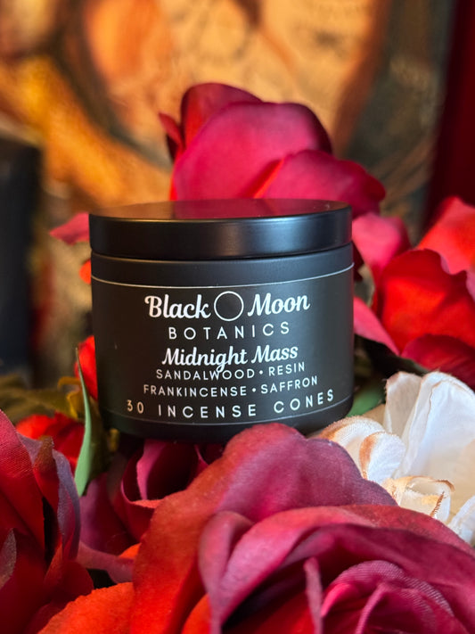 Midnight Mass Incense Cones by Black Moon Botanics
