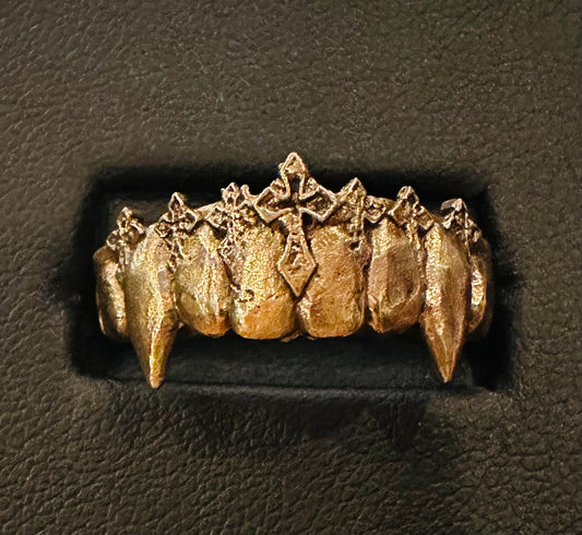 Bronze Fangs Ring by Julian the 2nd