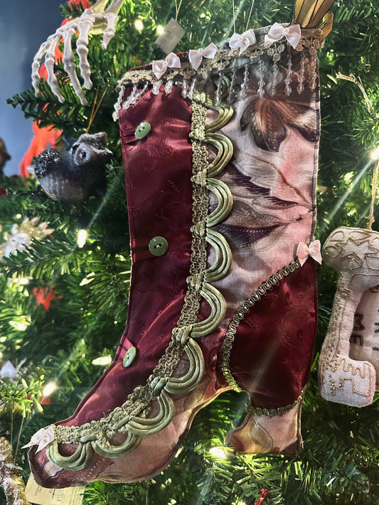 Witch Boot Stockings by Dirty Pillows