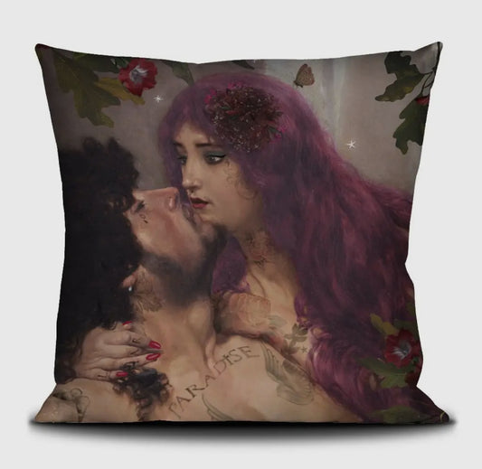 The Kiss - Velvet Pillow by Voglio Bene (20x20)