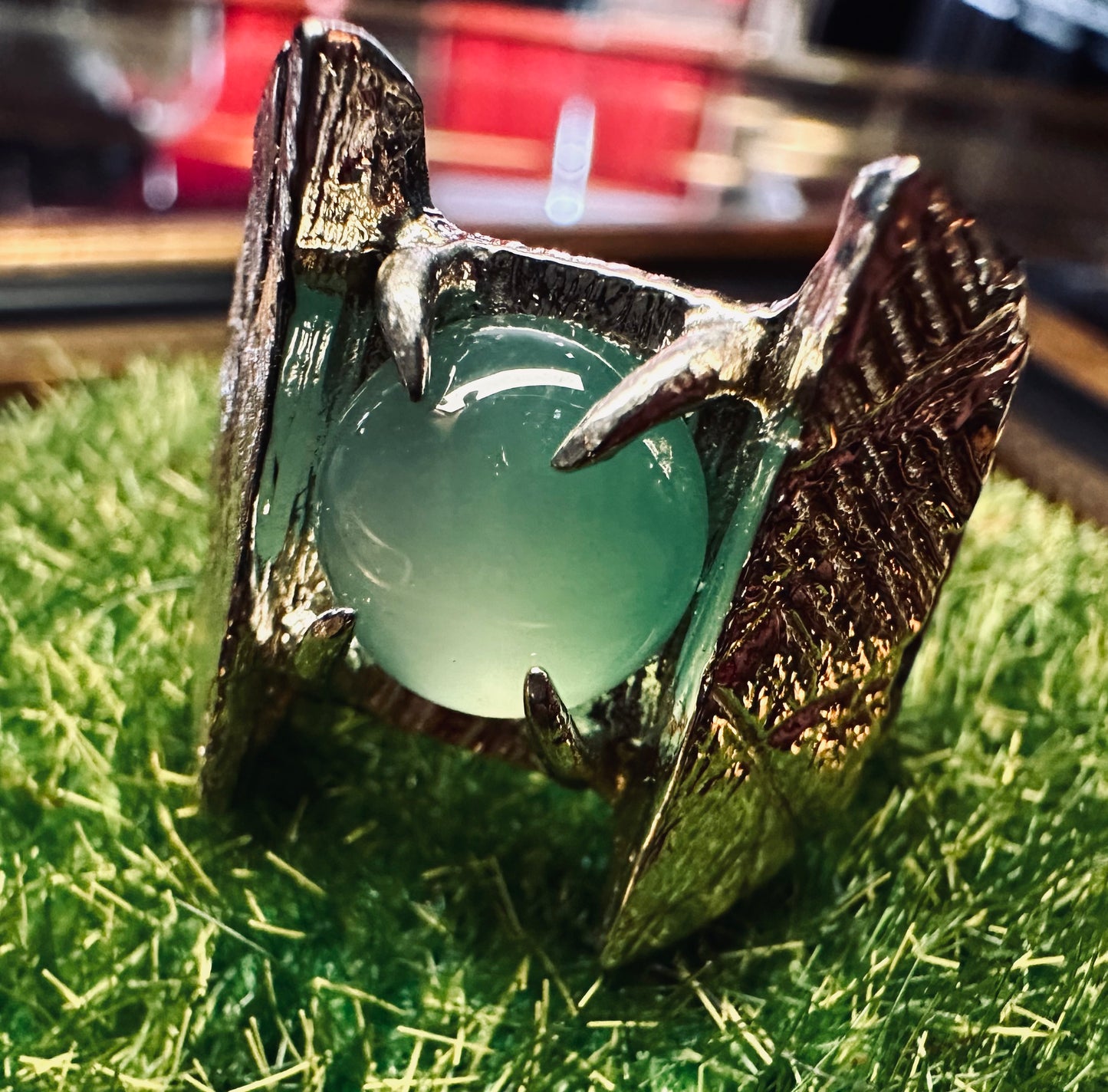 White Bronze Paladin’s Curse Ring Collection by Julian the 2nd