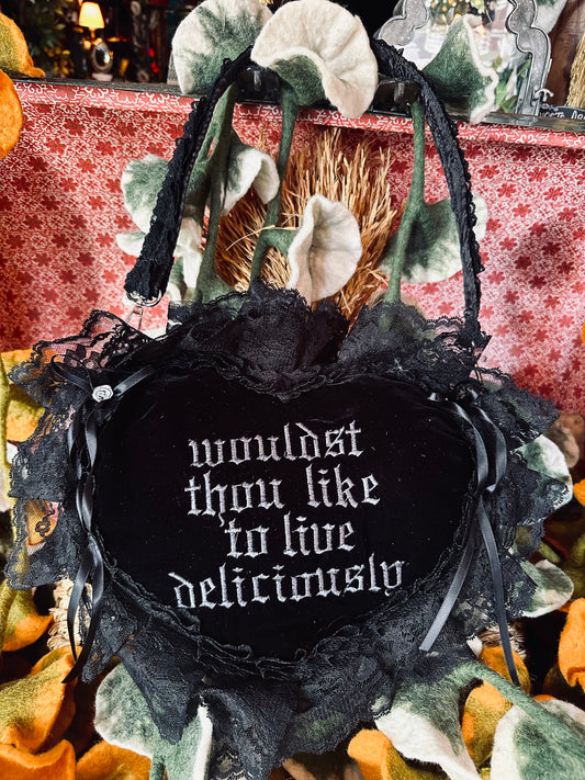 Live Deliciously Bag by Dirty Pillows